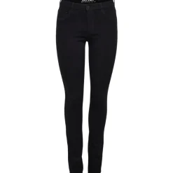 ONLY dame skinny jeans ONLRAIN - Black Denim Clearance