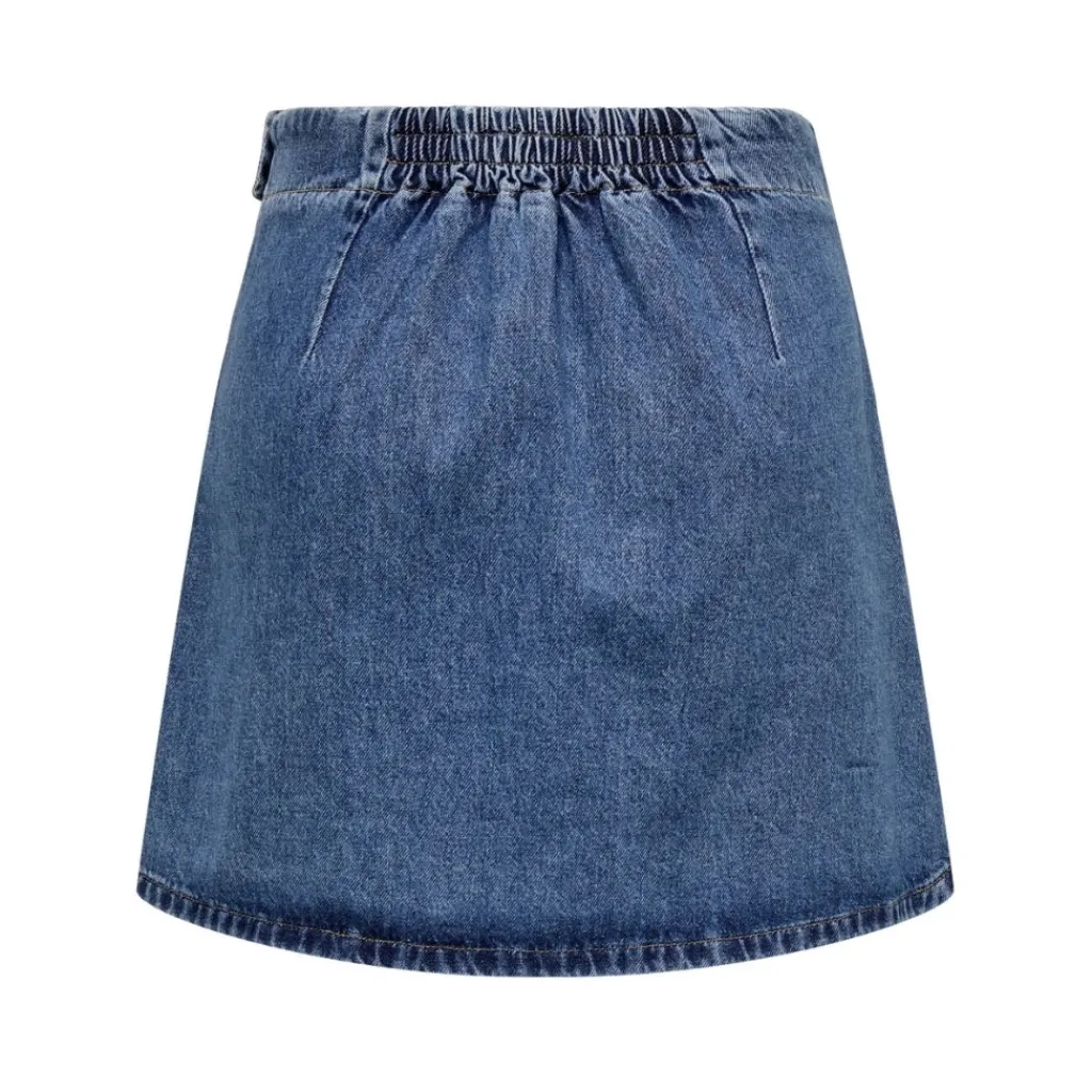 ONLY DAME SKIRT ONLTHEA - Medium blue denim Outlet