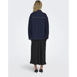 ONLY dame skjorte ONLEMMIE - Dark Blue Denim Best