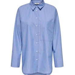 ONLY dame skjorte ONLMAIA - Blue Discount