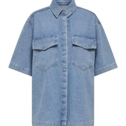 ONLY dame skjorte ONLSOPHIE - Light Blue Denim Clearance