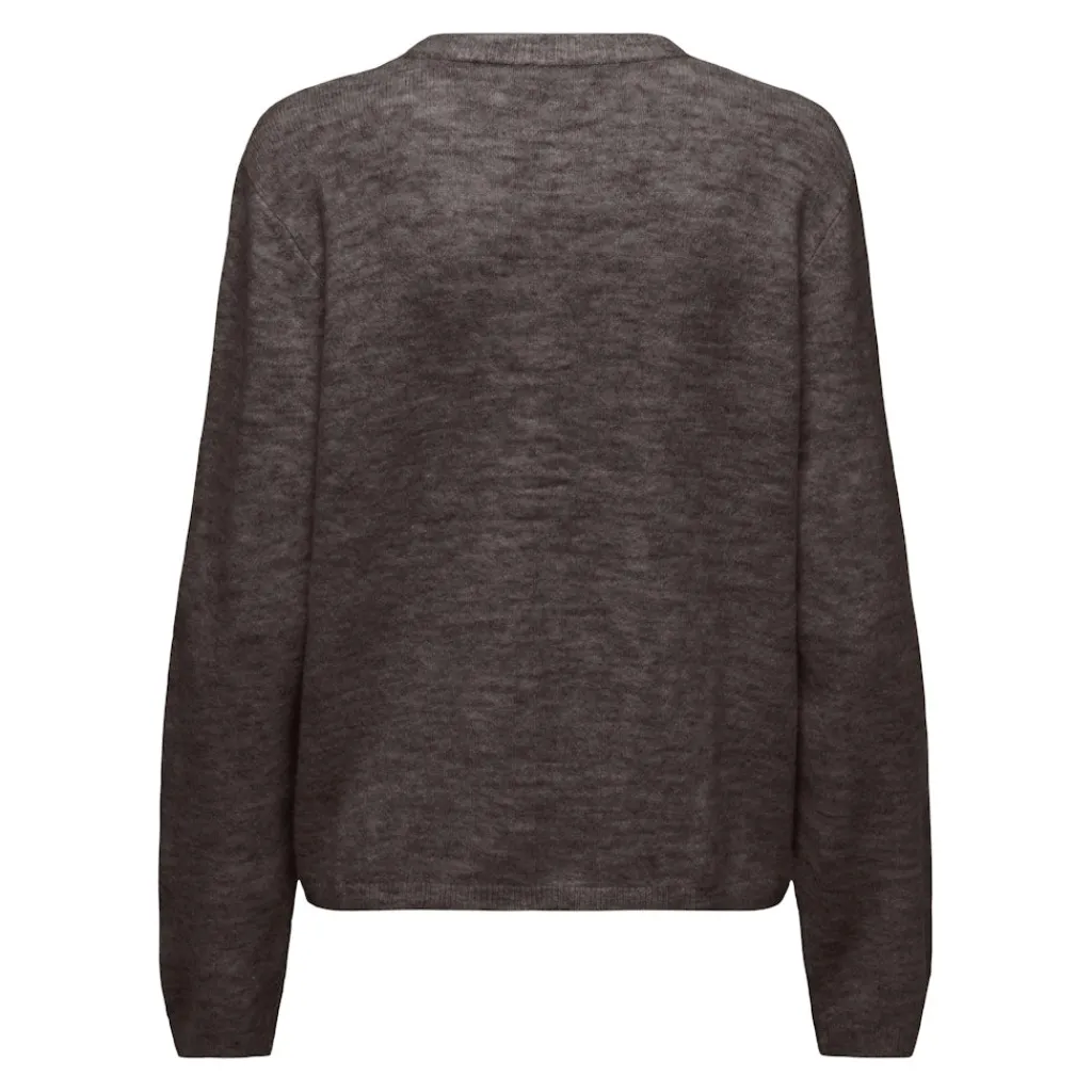ONLY dame strik cardigan ONLSIMONI - Coffee Bean New