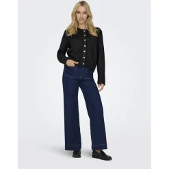 ONLY dame strik cardigan ONLMAGGIE - Black Outlet