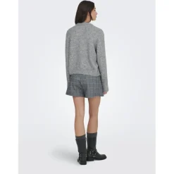 ONLY dame strik cardigan ONLMAGGIE - Light Grey Melange Clearance
