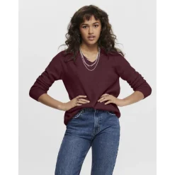 ONLY dame strik ONLCAMILLA - PORT ROYALE MELANGE Discount