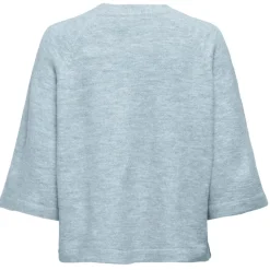 ONLY dame strik ONLSIMONI - Cashmere Blue MELANGE Best