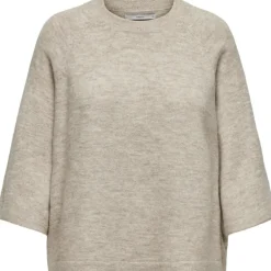 ONLY dame strik ONLSIMONI - Pumice Stone Melange Sale