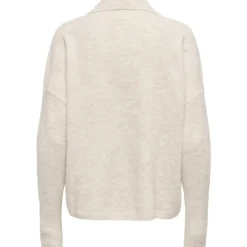 ONLY Dame Strik Polo ONLTALIO - Whitecap Gray Detail:Melange/DTM Horn Button Online