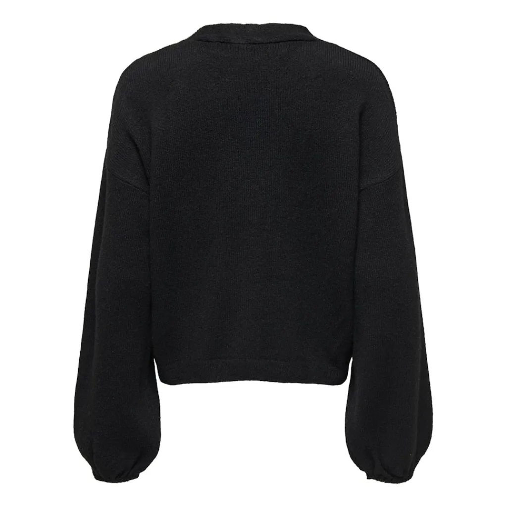 ONLY dame strik trøje ONLDONNA - Black Online
