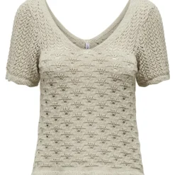 ONLY dame top ONLBECCA - Feather Gray Outlet