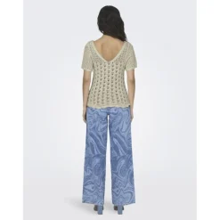 ONLY dame top ONLBECCA - Feather Gray Outlet