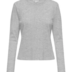 ONLY DAME TOP ONLBREMEN - Light Grey Melange Outlet