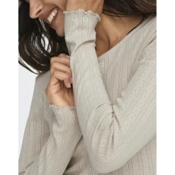 ONLY dame top ONLCARLOTTA - Pumice Stone Clearance