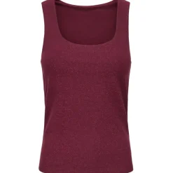 ONLY DAME TOP ONLEA - Chocolate Truffle Glitter Hot