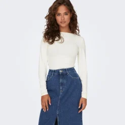 ONLY dame top ONLEA - Cloud Dancer Online