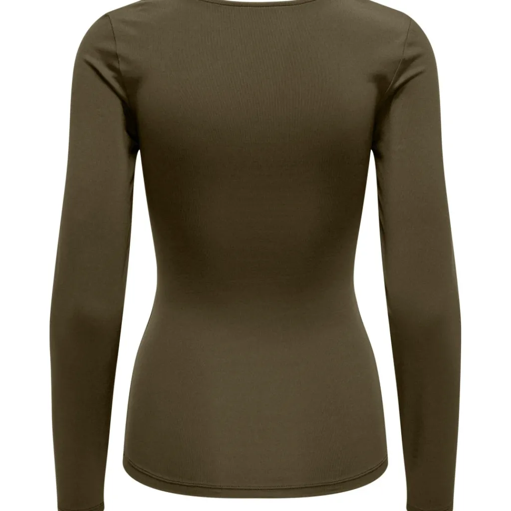 ONLY dame top ONLEA - Dark Olive Outlet