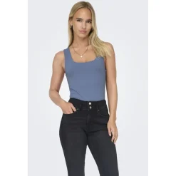 ONLY dame top ONLEA - Vintage Indigo New