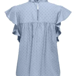 ONLY dame top ONLKATTI - Cashmere Blue Sale