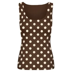 ONLY dame top ONLLONE - Seal Brown Clearance