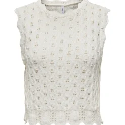 ONLY dame top ONLLUNA - Cloud Dancer Best