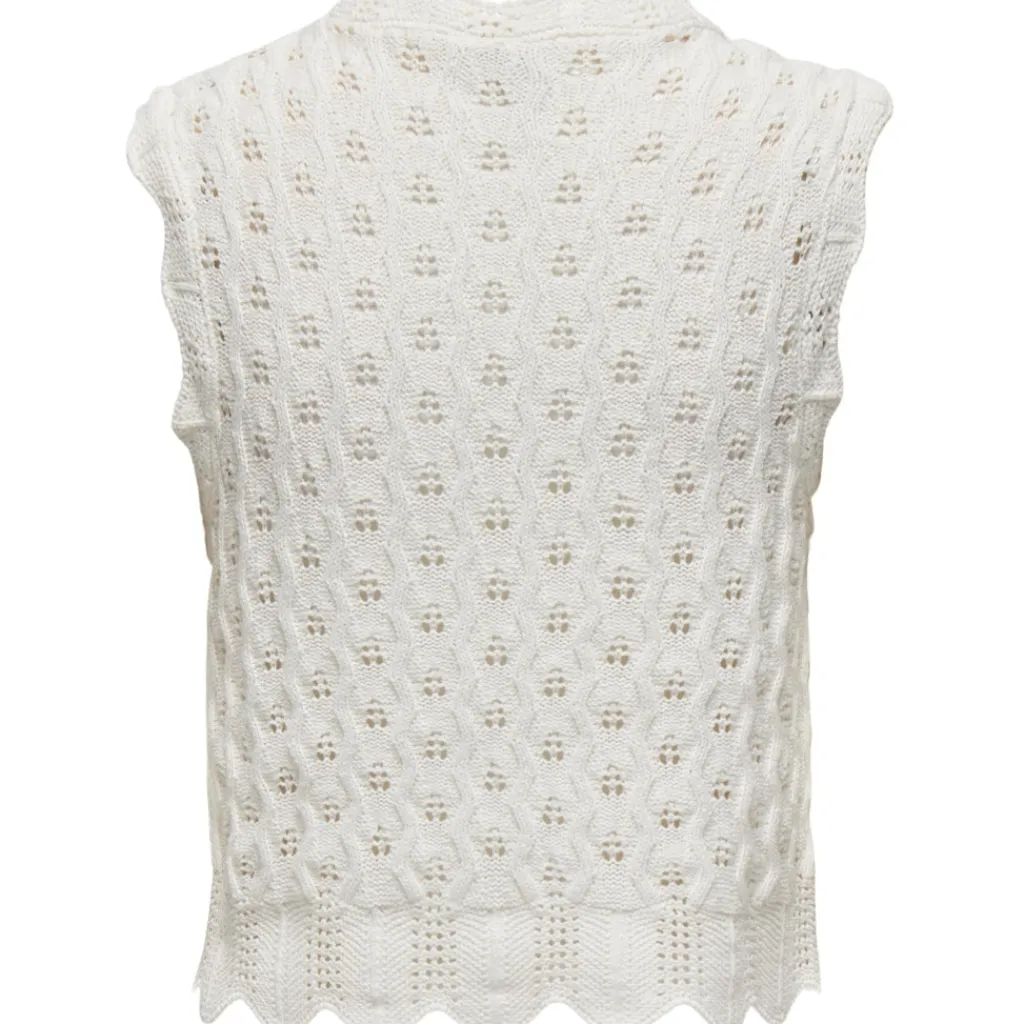 ONLY dame top ONLLUNA - Cloud Dancer Best