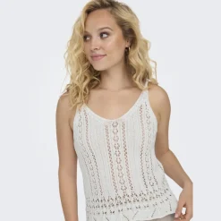 ONLY dame top ONLLYZET - Cloud Dancer New