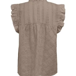 ONLY dame top ONLREVA - Mocha Meringue Best