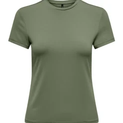 ONLY dame t-shirt ONLEA - Olivine Discount