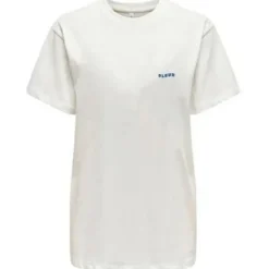 ONLY dame t-shirt ONLLANA - Cloud Dancer Fleur New