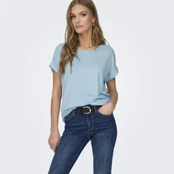 ONLY dame t-shirt ONLMOSTER - Clear Sky Outlet