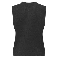 ONLY dame vest ONLANNELI - Dark grey melange Hot