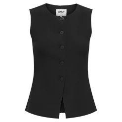 ONLY dame vest ONLCLEVER - Black Clearance