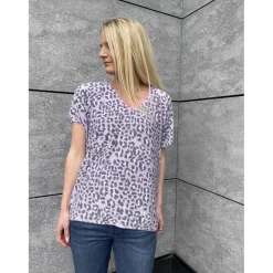 Tex-Time OWN COLLECTION DAME TEE VIVI - Purple New