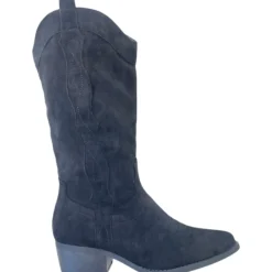 SHOES Pauline dame cowboystøvler 6630 - Black Hot