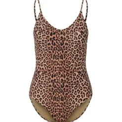 PIECES PCBAOMI SWIMSUIT SWW NOOS BC - Black Leo Hot