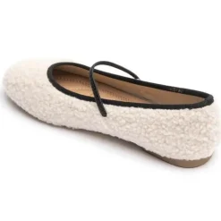 SHOES Petra Dame ballerinasko 6666 - Beige Discount