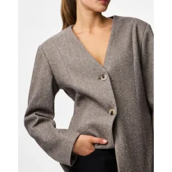 PIECES dame blazer PCRILEY - Hot Fudge