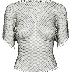 PIECES dame bluse PCMILLE - Black RHINE STONE Online