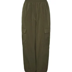 PIECES dame bukser PCANNA - Deep Lichen Green New