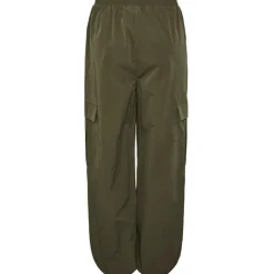 PIECES dame bukser PCANNA - Deep Lichen Green New