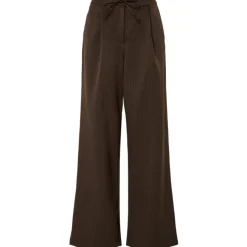 PIECES DAME BUKSER PCFALKA - Delicioso Pinstripe