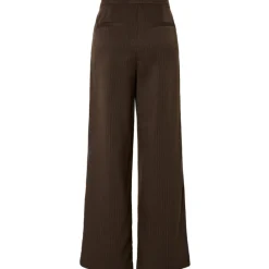 PIECES DAME BUKSER PCFALKA - Delicioso Pinstripe