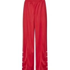 PIECES dame bukser PCGRACE - High Risk Red Pink-a-boo stripe Online