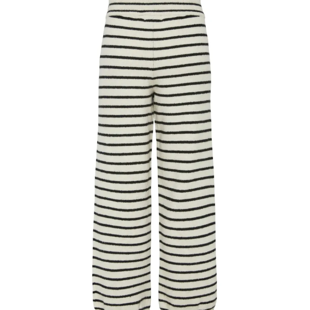 PIECES dame bukser PCPENNA - Whitecap Gray black Discount