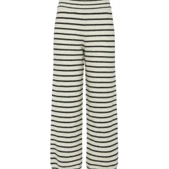 PIECES dame bukser PCPENNA - Whitecap Gray black Discount