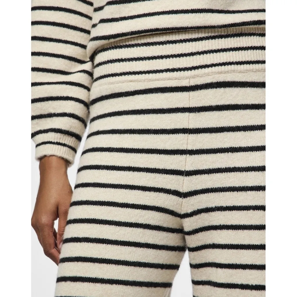 PIECES dame bukser PCPENNA - Whitecap Gray black Discount