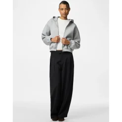 PIECES dame cardigan PCBUCUBA - Light Grey Melange Best