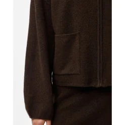 PIECES Dame Cardigan PCJUNNA - Hot Fudge New