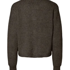 PIECES dame cardigan PCJYDA - Chicory Coffee Sale