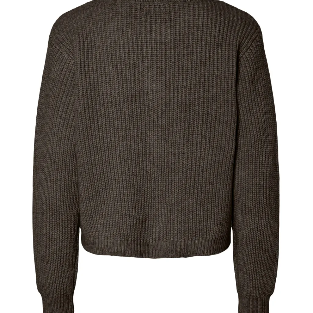 PIECES dame cardigan PCJYDA - Chicory Coffee Sale